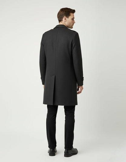 Imperial Long Coat -D Grey | Waak