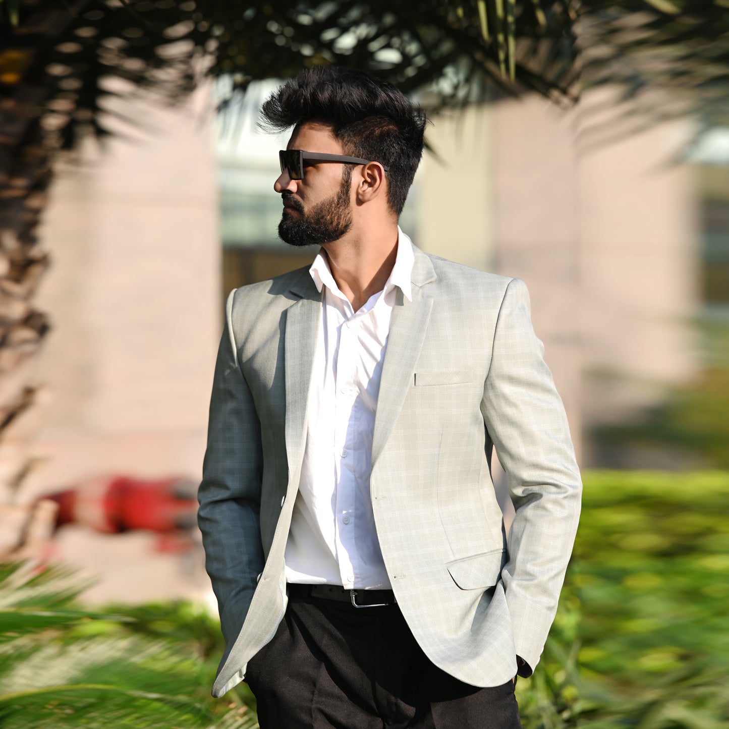 Turkish Grey Blazer | Waak